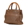 Secondhand Gucci Small Calfskin Bamboo Shopper Satchel