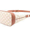 Celine Small Triomphe Coated Canvas Bucket Bag Secondhand