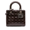 Dior Medium Patent Cannage Lady Dior Secondhand