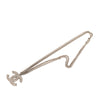 Chanel CC Brass Double Chain Pendant Necklace Secondhand