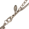 Chanel CC Brass Double Chain Pendant Necklace Secondhand