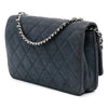 Chanel CC Quilted Metallic Fabric Wallet On Chain Secondhand