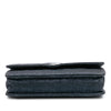 Chanel CC Quilted Metallic Fabric Wallet On Chain Secondhand