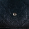 Chanel CC Quilted Metallic Fabric Wallet On Chain Secondhand