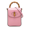 Secondhand Gucci Mini Calfskin Bamboo Top Handle Bag