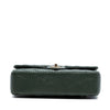 Chanel Medium Classic Chevron Calfskin Pleated Double Flap Secondhand