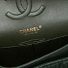 Chanel Medium Classic Chevron Calfskin Pleated Double Flap Secondhand