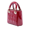 Dior Mini Patent Cannage Lady Dior Secondhand