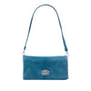 Miu Miu Suede Crystal Chain Satchel Secondhand