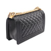 Chanel Old Medium Quilted Caviar Boy Flap Secondhand