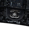 Chanel Small Sequined Mesh Single Flap Secondhand