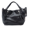 Secondhand Burberry Small Leather and House Check Canvas Maidstone Satchel