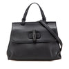 Gucci Small Leather Bamboo Daily Satchel Secondhand
