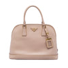 Prada Large Saffiano Lux Open Promenade Satchel Secondhand