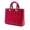 Dior Large Patent Cannage Lady Dior Secondhand