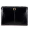 Secondhand Fendi Glazed Calfskin Slim Peekaboo Turn Lock Clutch