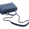 Chanel Mini Quilted Caviar Coco Top Handle Bag Secondhand