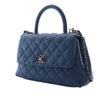 Chanel Mini Quilted Caviar Coco Top Handle Bag Secondhand