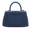 Chanel Mini Quilted Caviar Coco Top Handle Bag Secondhand