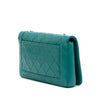 Secondhand Chanel Crumpled Calfskin Bi Quilted Vintage Full Flap