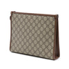 Gucci GG Supreme Retro Interlocking G Clutch Secondhand
