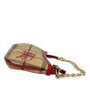 Secondhand Burberry Haymarket Check Coated Canvas Clara Pochette