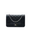 Secondhand Chanel Quilted Sheepskin Mademoiselle Wallet on Chain