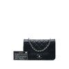 Secondhand Chanel Quilted Sheepskin Mademoiselle Wallet on Chain