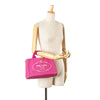 Prada Small Canvas Canapa Logo Satchel Secondhand