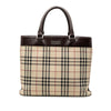 Burberry House Check Canvas Tote Secondhand