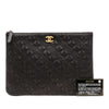 Chanel Medium Quilted Caviar O Case Clutch Secondhand