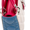 Dior Mini Tricolor Lambskin Cannage Lady Dior Secondhand
