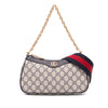 Gucci Small GG Supreme Ophidia Web Satchel Secondhand