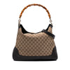 Gucci GG Canvas Bamboo Diana Satchel Secondhand