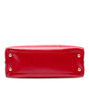 Prada Saffiano Vernice Pyramid Frame Handbag Secondhand