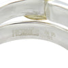 Hermès Sterling Silver and 18K Yellow Gold Double Tour Buckle Ring Secondhand