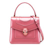 Secondhand Bvlgari Patent Serpenti Forever Top Handle Satchel