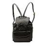 Bottega Veneta Nappa Intrecciato Trimmed Drawstring Flap Backpack Secondhand