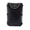 Chanel CC Quilted Lambskin Chain Around Phone Holder Crossbody Secondhand