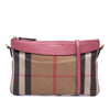 Secondhand Burberry House Check Canvas Derby Peyton Crossbody