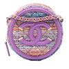 Chanel Tweed CC Filigree Round Crossbody Secondhand