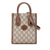 Gucci Mini GG Supreme Interlocking G Satchel Secondhand