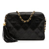Chanel CC Quilted Lambskin Tassel Camera Bag Secondhand