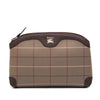 Burberry Vintage Check Canvas Clutch Secondhand