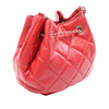 Chanel Mini Lambskin CC Dweller Drawstring Bucket Bag Secondhand