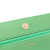 Secondhand Chanel Lambskin Boy Wallet On Chain