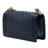 Chanel Old Medium Quilted Lambskin Boy Flap Secondhand