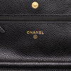 Chanel CC Quilted Caviar Wallet on Chain Secondhand