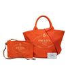 Prada Canvas Canapa Logo Tote Secondhand