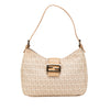 Fendi Zucchino Canvas Shoulder Bag Secondhand